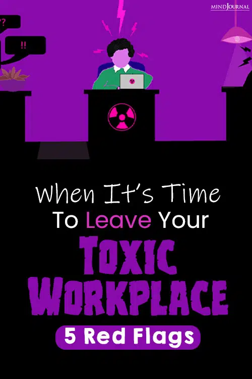 time to leave your toxic workplace pin
