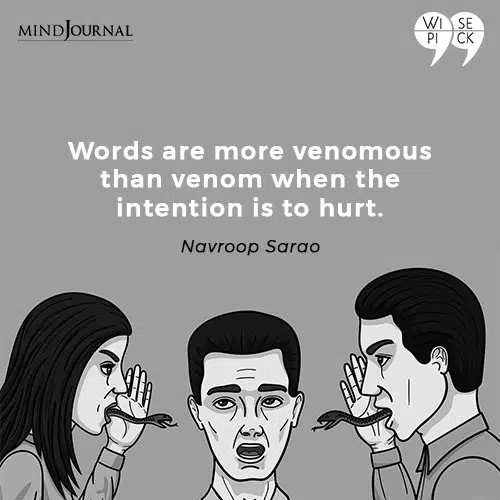 words are more venomous navroop sarao