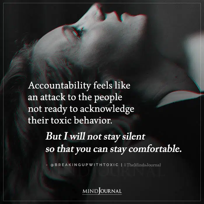 Accountability Feels Like An Attack To The People