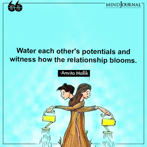 Amrita Mallik Water each others potentials