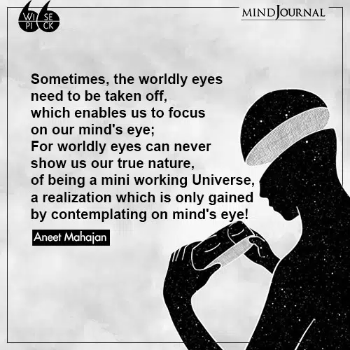 Aneet Mahajan mini working Universe minds eye