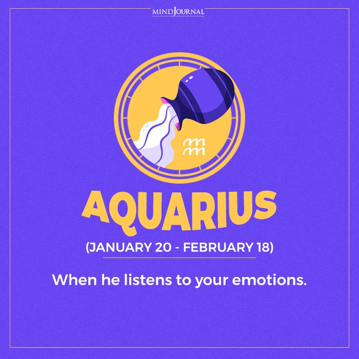 Zodiacs Being Vulnerable And Honest: Aquarius