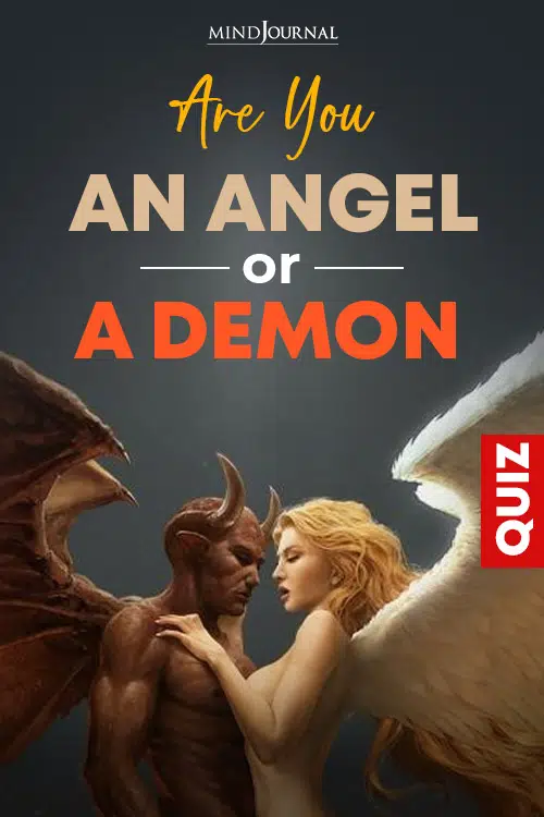 Are You An Angel Or A Demon PIN One QUIZ