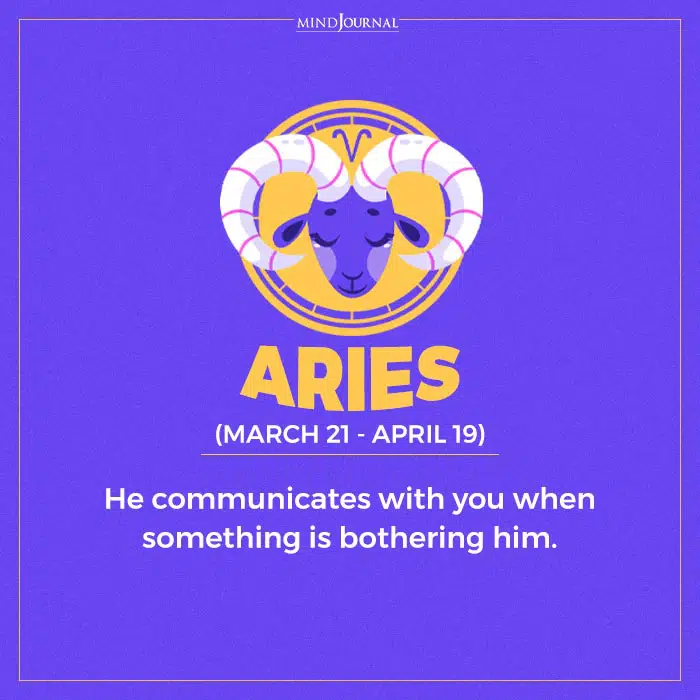 Zodiacs Being Vulnerable And Honest: Aries