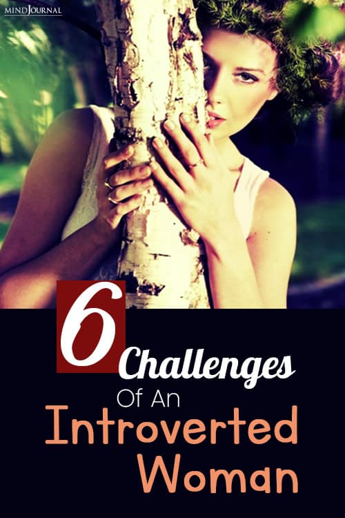 Challenges Of An Introverted Woman pin