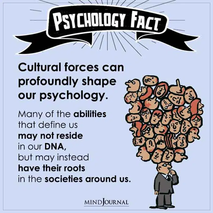 Cultural Forces Can Profoundly Shape Our Psychology