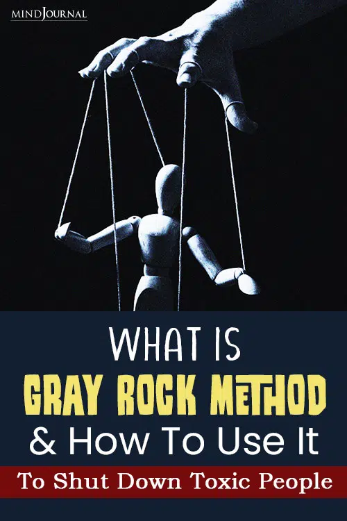 Gray Rock Method pin