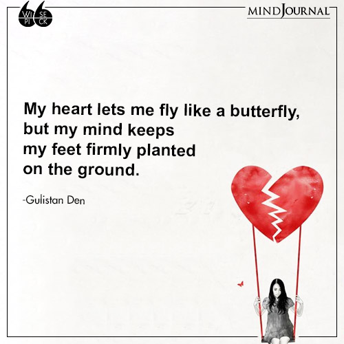 Gulistan Den My heart lets me fly like a butterfly