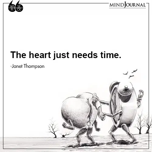 Janet Thompson heart just needs time