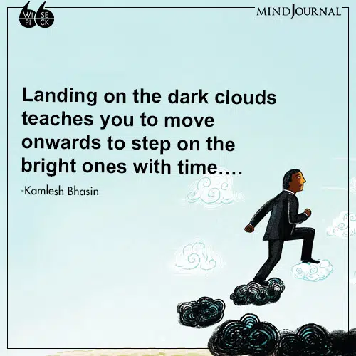 Kamlesh Bhasin Landing on the dark clouds
