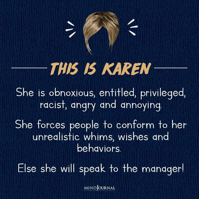 Karen mom internal