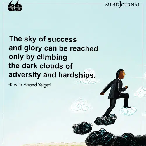 Kavita Anand Yelgeti The sky of success hardships
