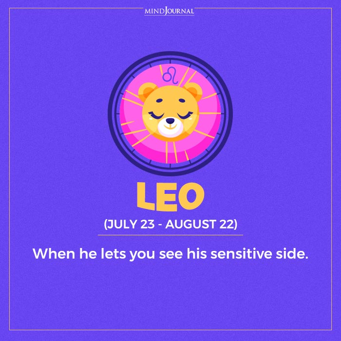 Zodiacs Being Vulnerable And Honest: Leo