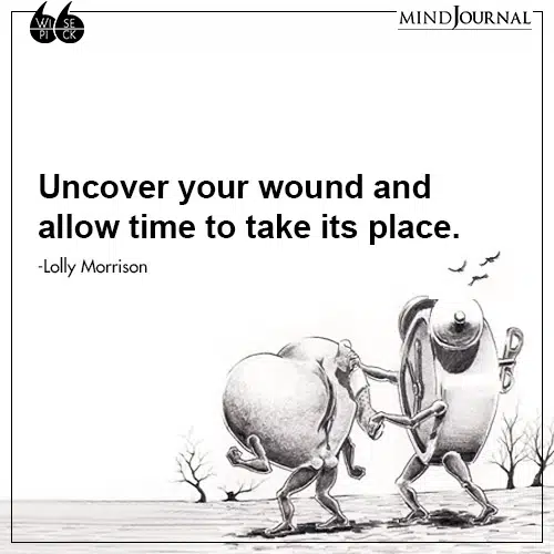 Lolly Morrison Uncover your wound