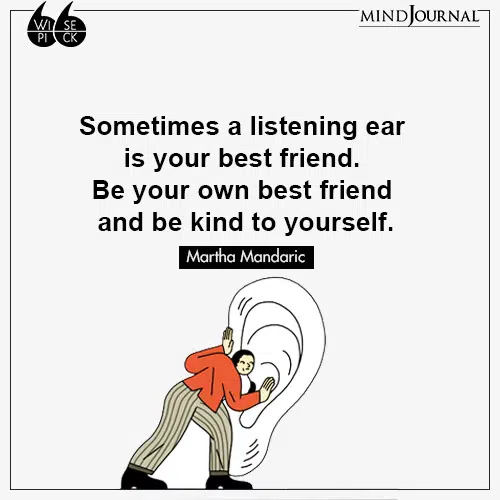 Martha Mandaric listening ear best friend