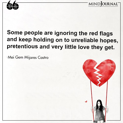Mei Gem Mijares Castro ignoring the red flags