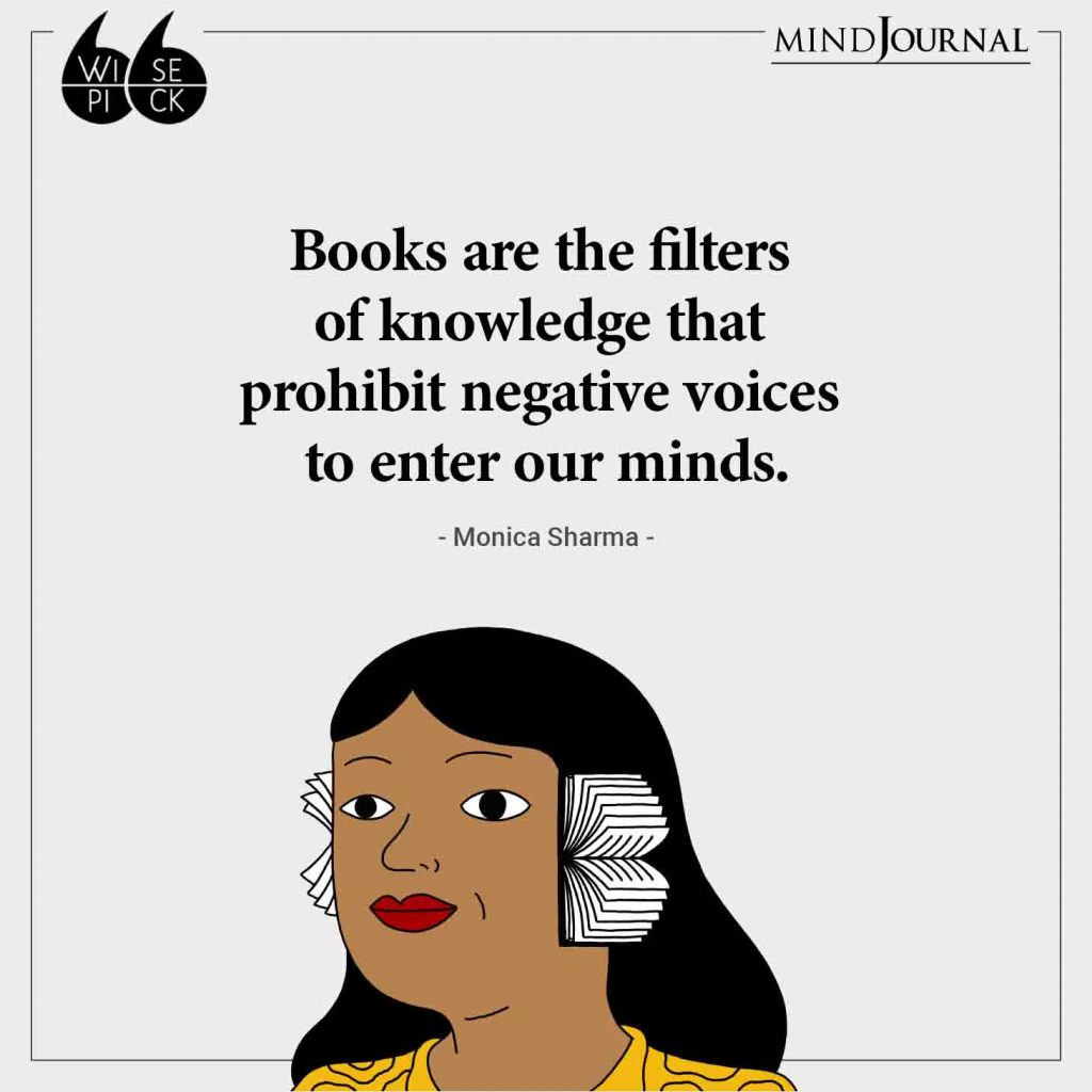 Monica Sharma Books are the filters of knowledge