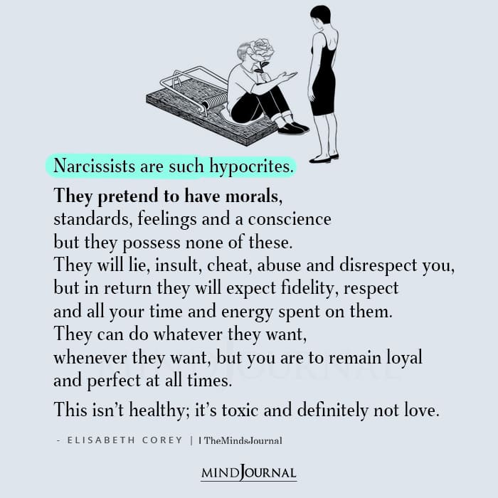 Narcissists Are Such Hypocrites