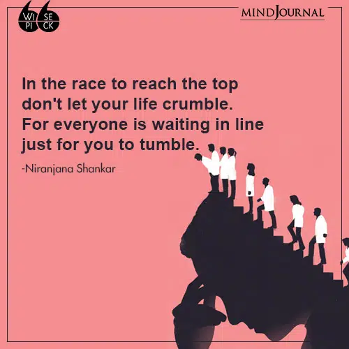Niranjana Shankar race to reach the top