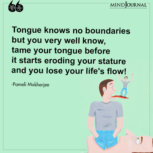 Pameli Mukherjee Tongue knows no boundaries