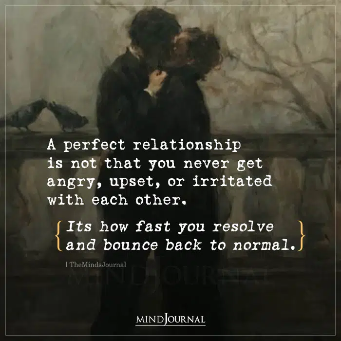 a perfect relationship