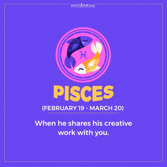 Zodiacs Being Vulnerable And Honest: Pisces