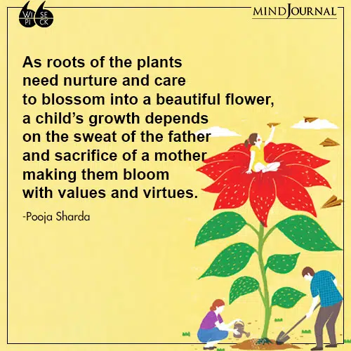 Pooja Sharda As roots of the plants flower