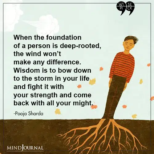 Pooja Sharda foundation Wisdom is to bow