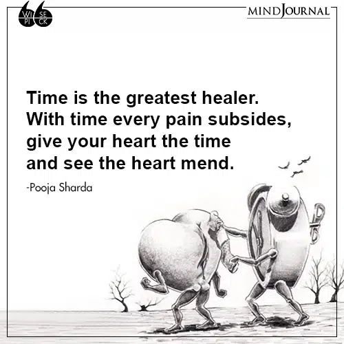 Pooja Sharda greatest healer pain subsides
