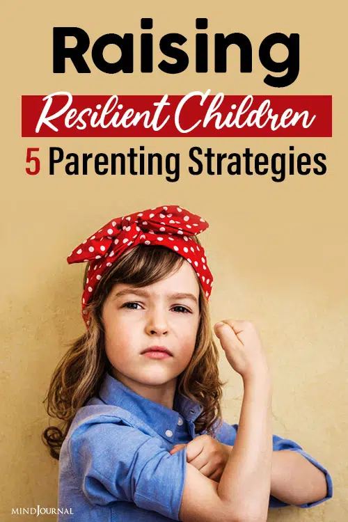 Raising Resilient Children strategies pin
