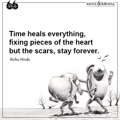 Richa Hinde Time fixing pieces of the heart