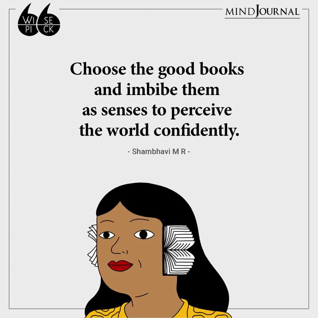 Shambhavi M R Choose the good books