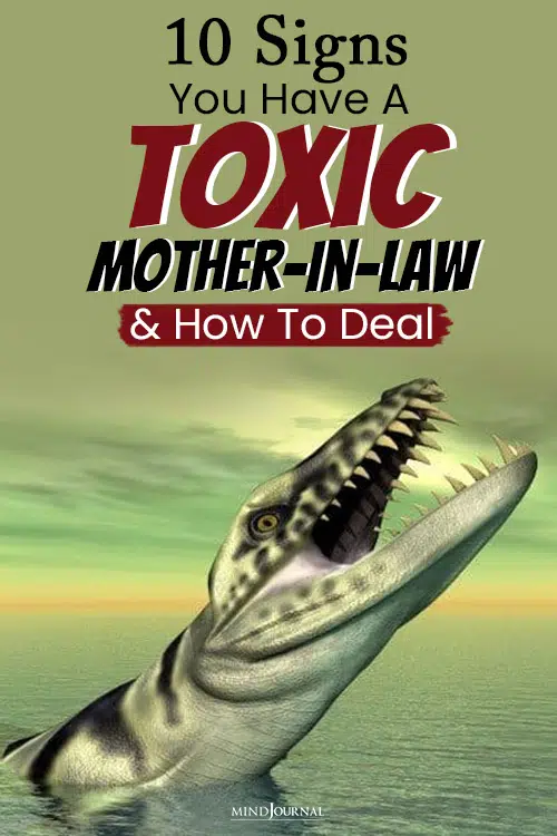 Signs Toxic Mother-In-Law pin