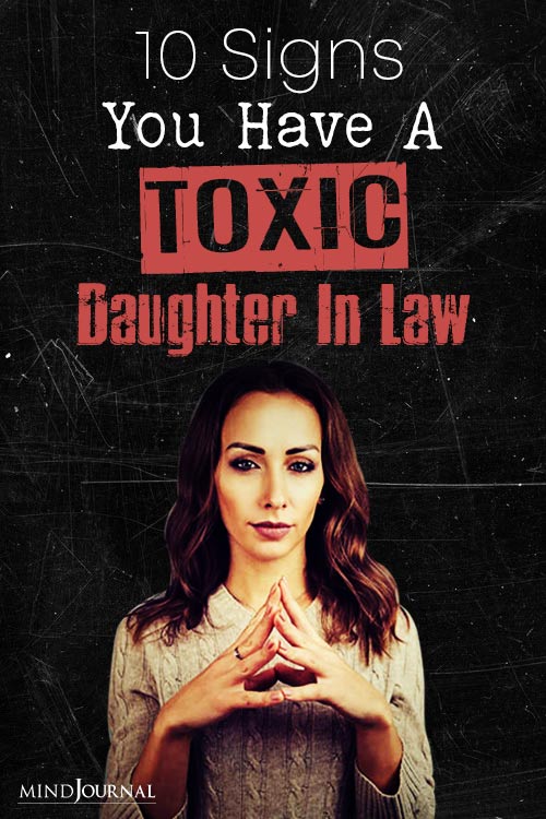 Signs You Have A Toxic Daughter In Law pin