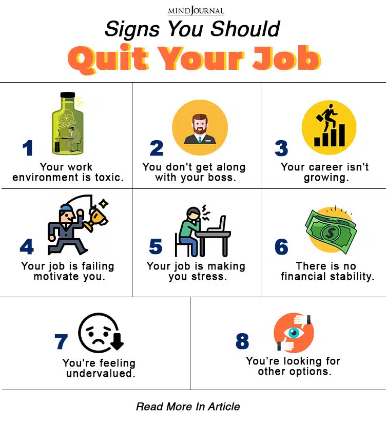 Signs You Should Quit Your Job info