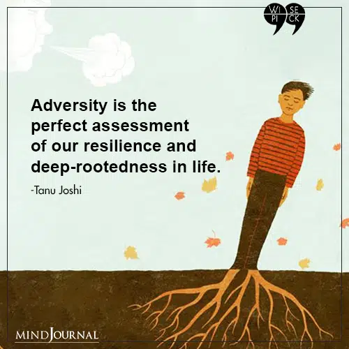 Tanu Joshi Adversity perfect assessment