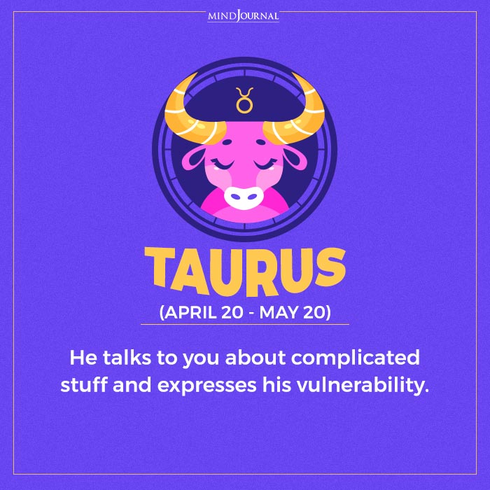 Zodiacs Being Vulnerable And Honest: Taurus