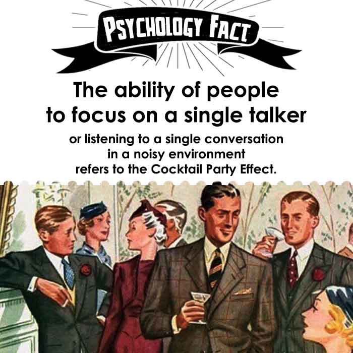The Ability Of People To Focus On A Single Talker