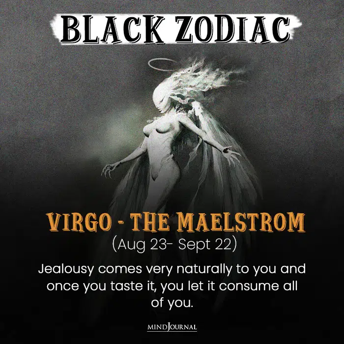 The Evil Side Of virgo - Black Zodiac
