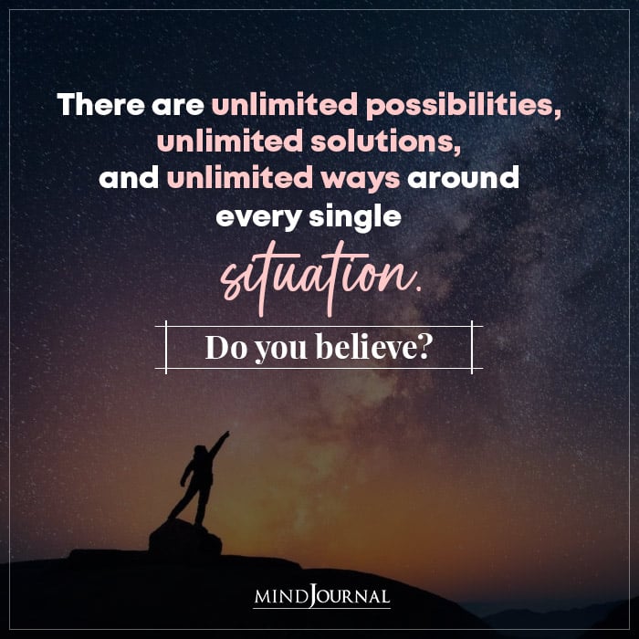There Are Unlimited Possibilities Unlimited Solutions