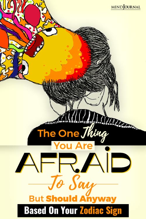 Thing You Are Afraid pin