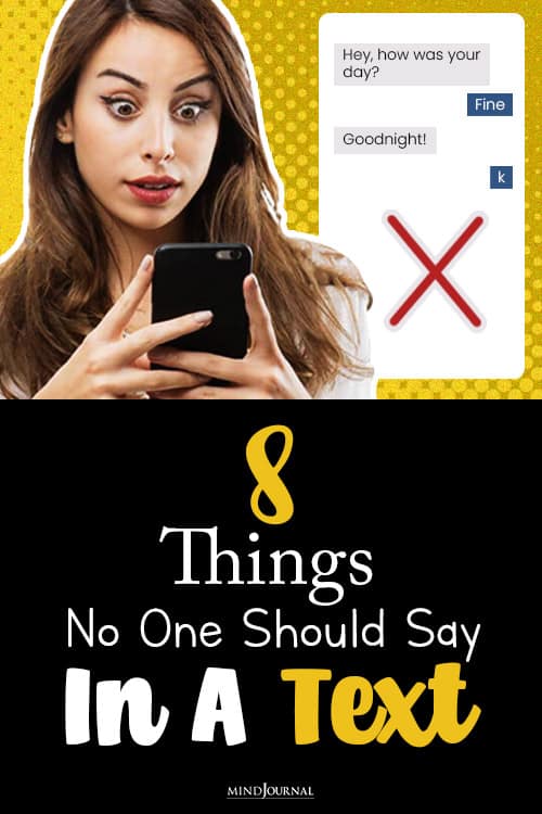 Things No One Should Say In A Text pin