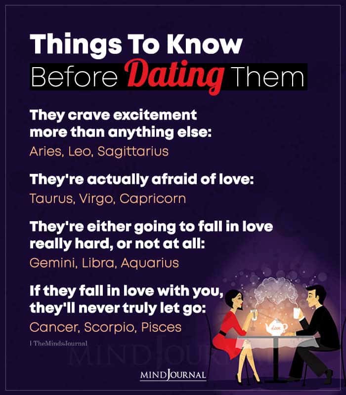 Things to Know Before Dating the Zodiac Signs