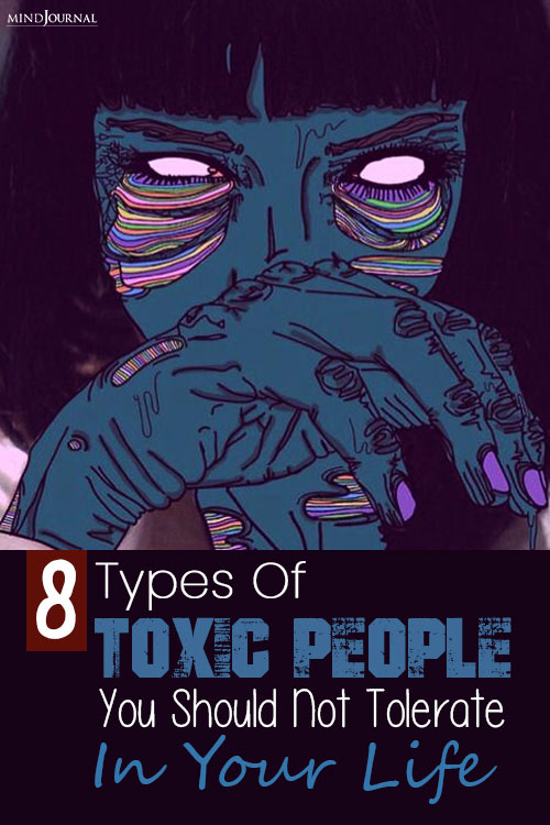 Types Of Toxic People Not Tolerate pin