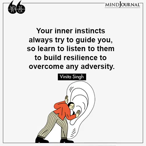 Vinita Singh inner instincts adversity