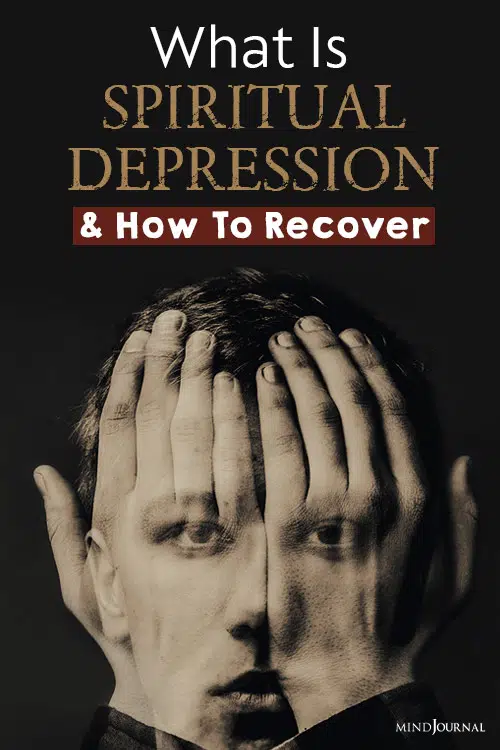What Is Spiritual Depression ways to recover pin