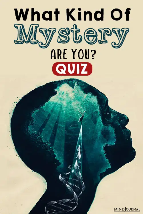 What Kind Of Mystery Are You quiz pin