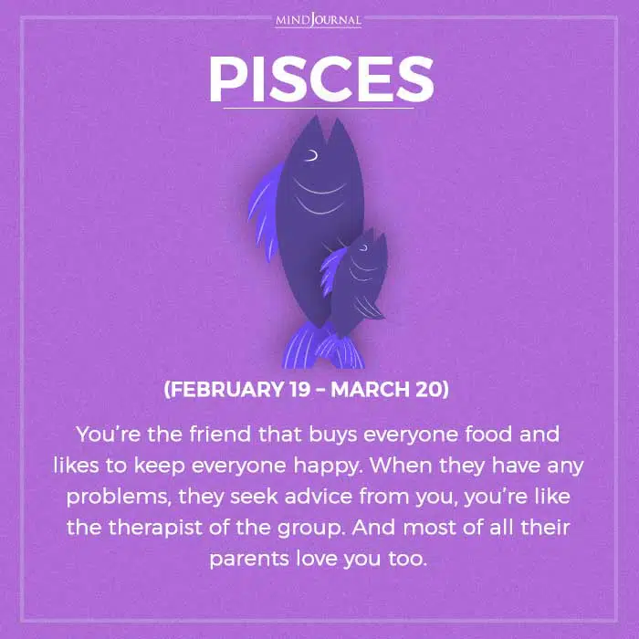 kind of friend pisces