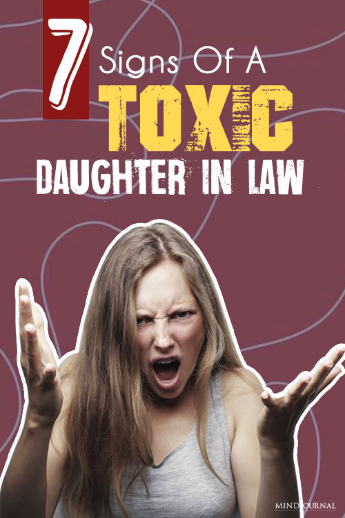 Toxic Daughter In Law Signs
