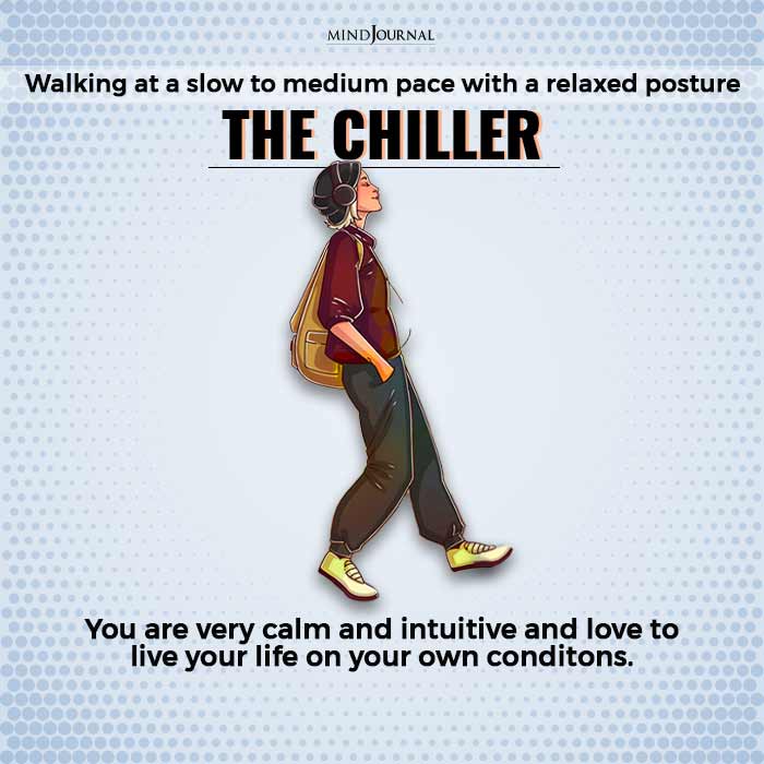 walking style chiller